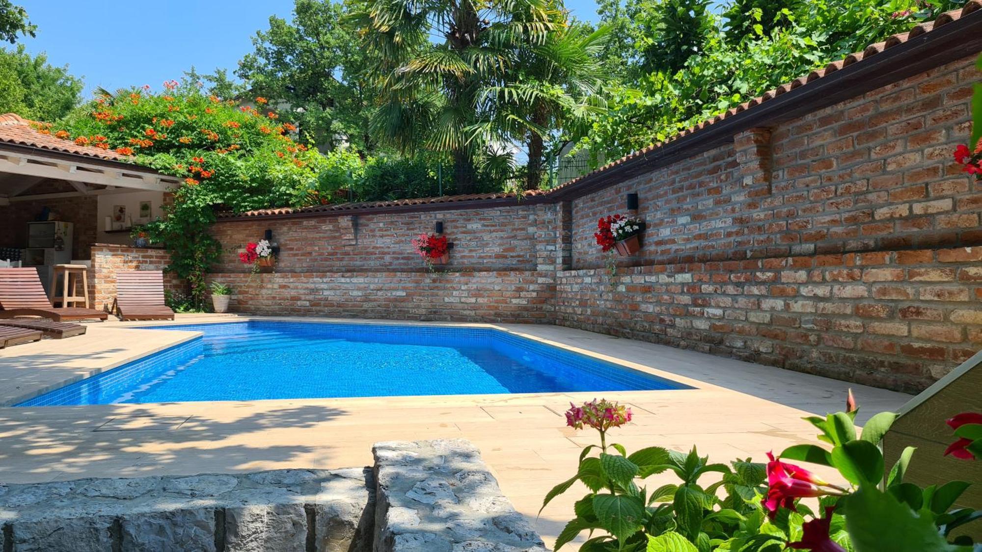 Villa Amalia Apartments Malinska Bagian luar foto